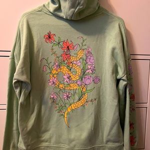 Green Hoodie~~Used but in perfect condition